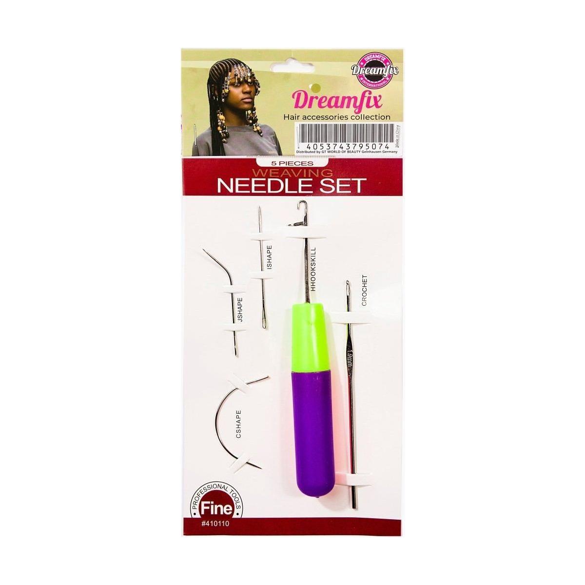 Dreamfix Hair Crochet Hook needle tool crochet 5 Pcs Set Pin - gtwtoporld.com