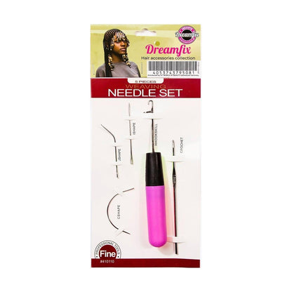 Dreamfix Hair Crochet Hook needle tool crochet 5 Pcs Set Pin - gtwtoporld.com