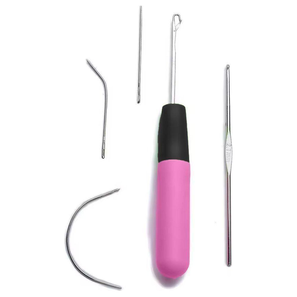 Dreamfix Hair Crochet Hook needle tool crochet 5 Pcs Set Pin - gtwtoporld.com