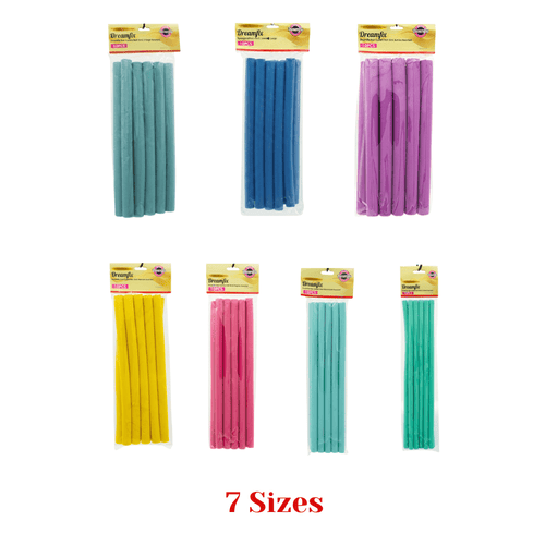 Dreamfix Hair Curlers Flex Roll Stick (10 pcs)