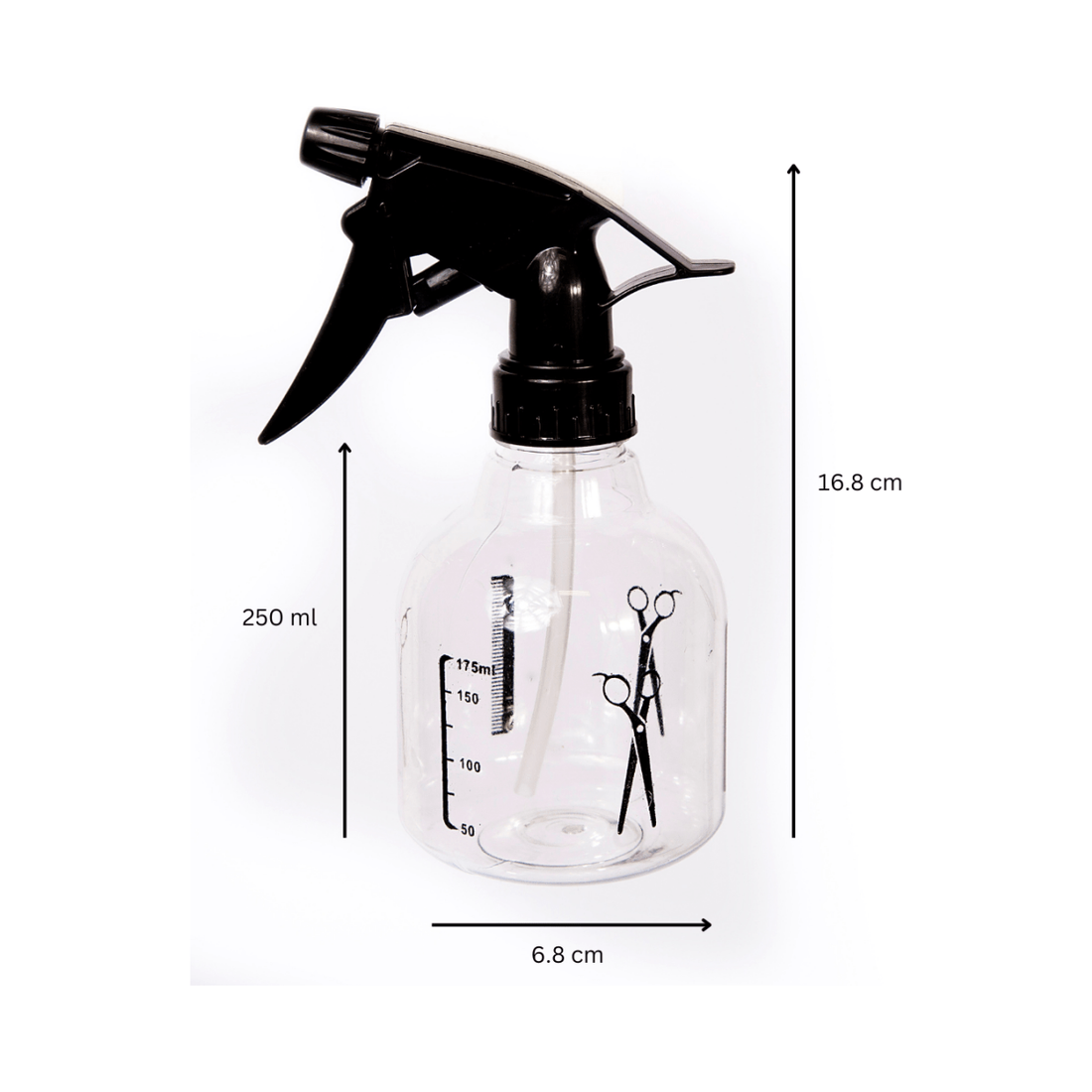 Dreamfix Hair Spray Bottle Clear 250ml - gtwtoporld.com