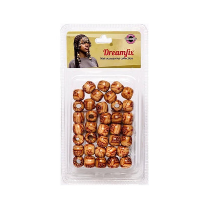 Dreamfix Hair Wood Beads For Children - gtwtoporld.com