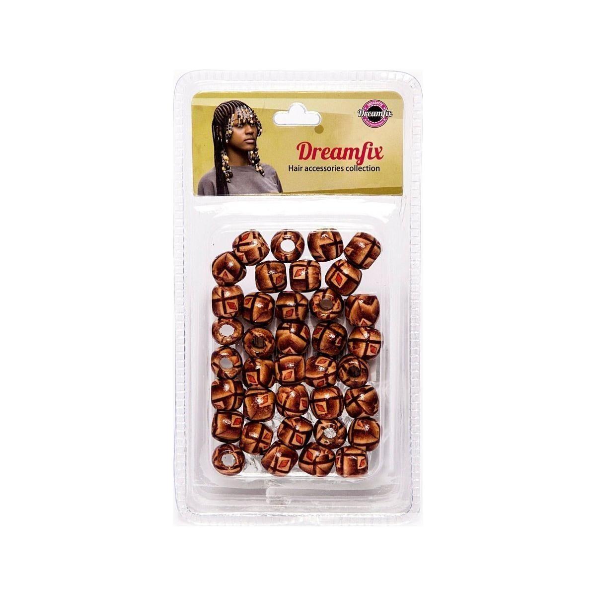Dreamfix Hair Wood Beads For Children - gtwtoporld.com