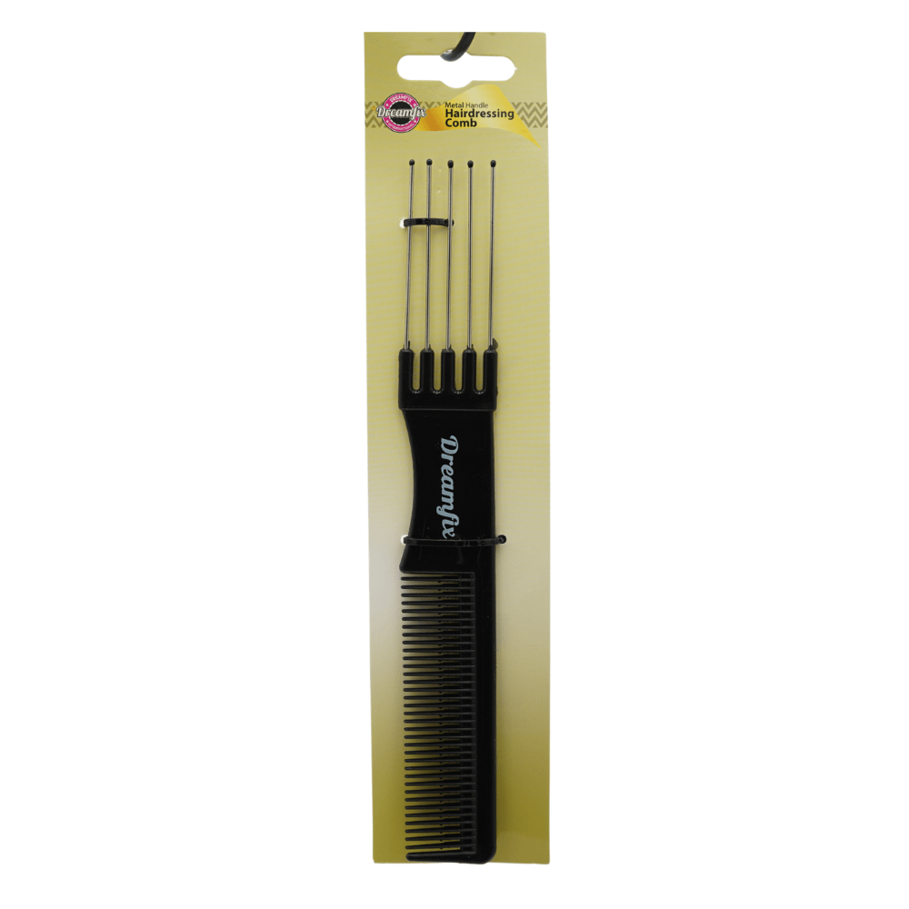 Dreamfix Hairdressing Comb (Metal Handle) - gtwtoporld.com