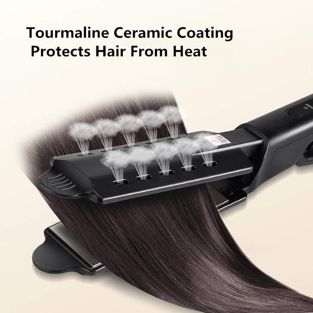 Dreamfix InstaHeat Wet &amp; Dry Straightener (Black) - gtwtoporld.com
