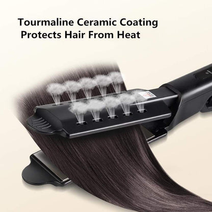 Dreamfix InstaHeat Wet &amp; Dry Straightener (Black) - gtwtoporld.com