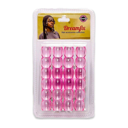 Dreamfix Jumbo Hair Beads Transparent - gtwtoporld.com