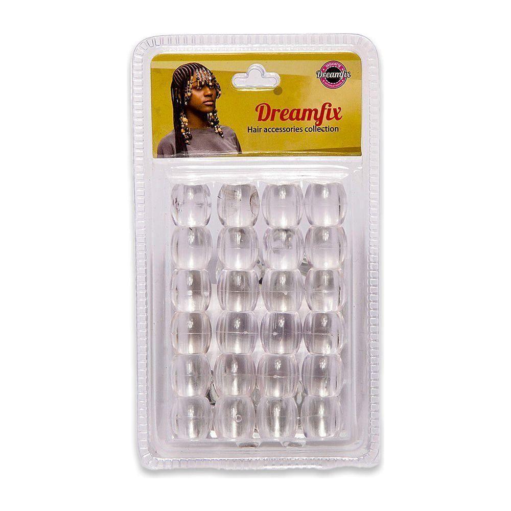 Dreamfix Jumbo Hair Beads Transparent - gtwtoporld.com