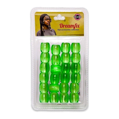 Dreamfix Jumbo Hair Beads Transparent - gtwtoporld.com