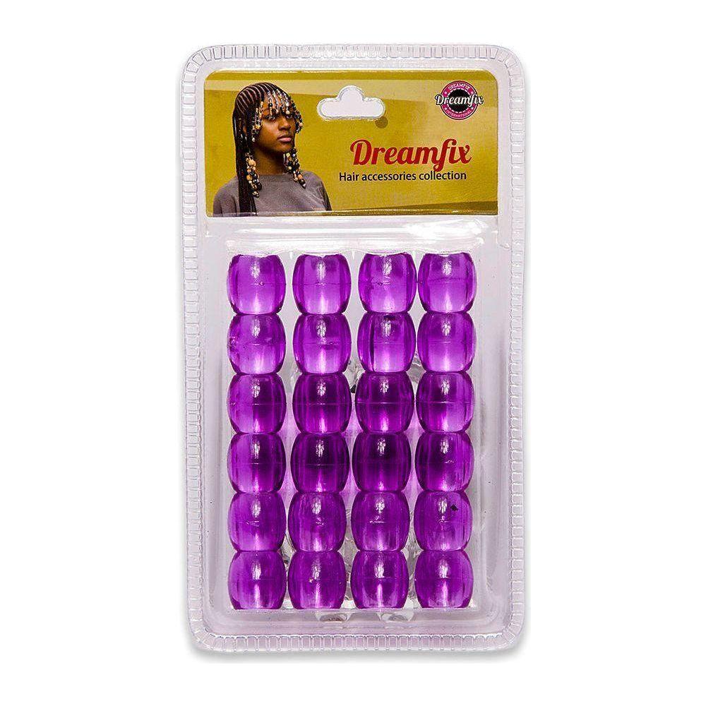 Dreamfix Jumbo Hair Beads Transparent - gtwtoporld.com