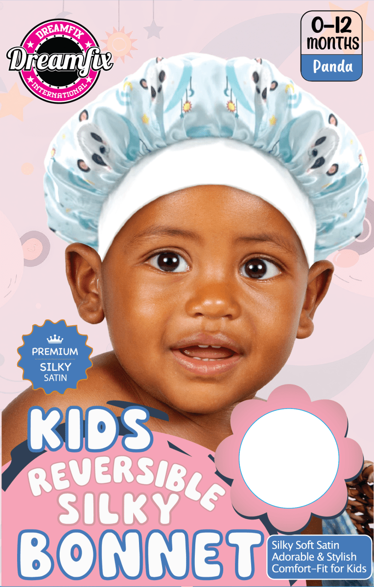 Dreamfix Kids Reversible Silky Bonnet - gtwtoporld.com