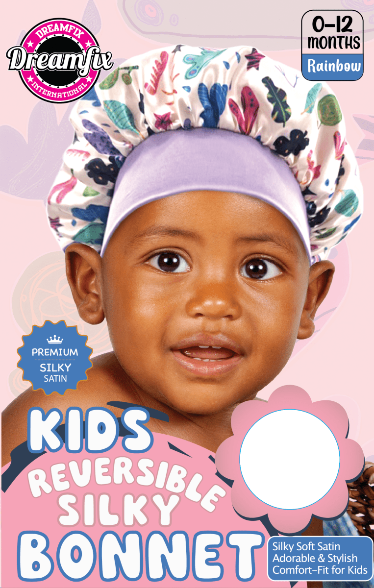 Dreamfix Kids Reversible Silky Bonnet - gtwtoporld.com