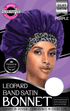 Dreamfix Leopard Band Satin Bonnet - gtwtoporld.com