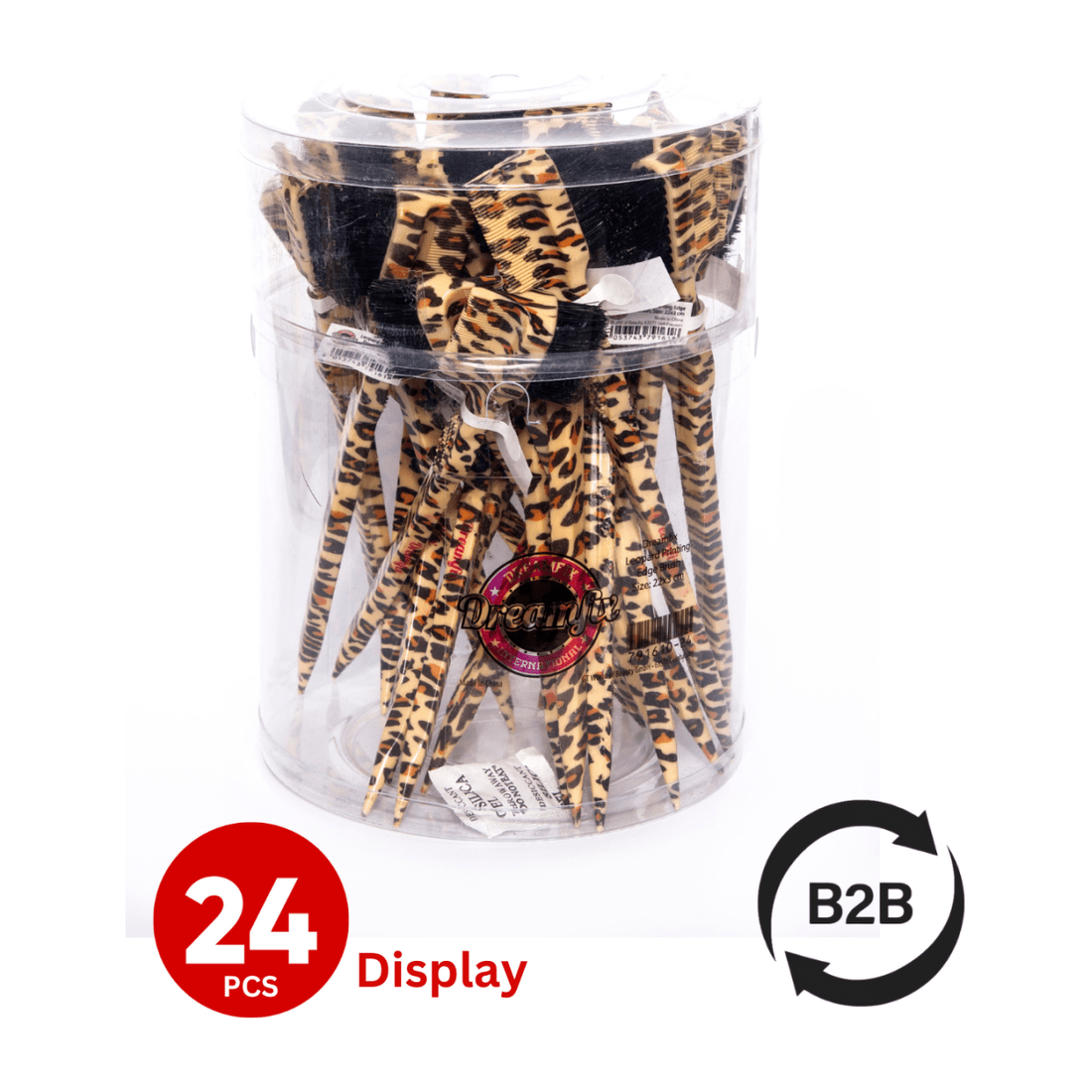 Dreamfix Leopard Printing Edge Brush Size: 22*3cm - gtwtoporld.com