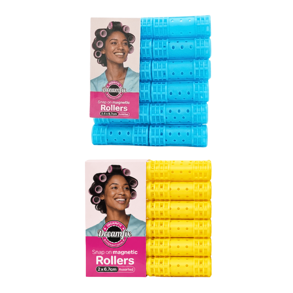 Dreamfix Magnetic Snap On Rollers Assorted - gtwtoporld.com