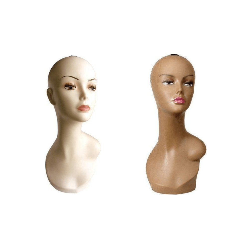 Dreamfix Mannequin/Dekokopf, Perückenkopf/ Medium Blonde/Brown - gtwtoporld.com