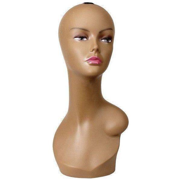 Dreamfix Mannequin/Dekokopf, Perückenkopf/ Medium Blonde/Brown - gtwtoporld.com