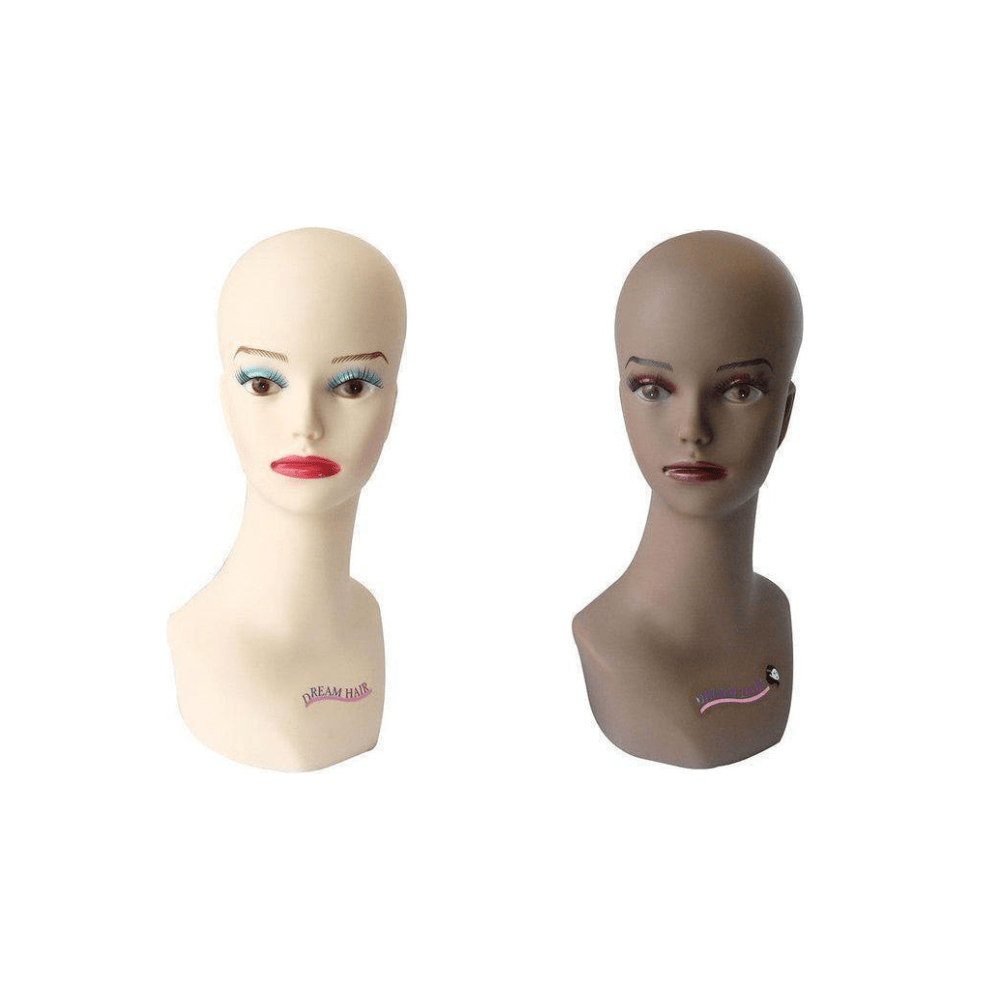Dreamfix Mannequin/Dekokopf, Perückenkopf/, PKL, Blonde/Brown - gtwtoporld.com