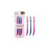 Dreamfix Maxfresh Single Blade Eyebrow Razors 3 Pcs Pink/Blue - gtwtoporld.com