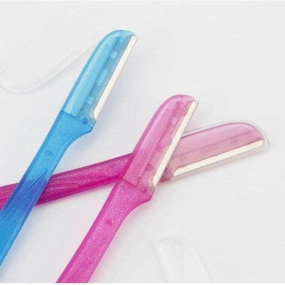 Dreamfix Maxfresh Single Blade Eyebrow Razors 3 Pcs Pink/Blue - gtwtoporld.com