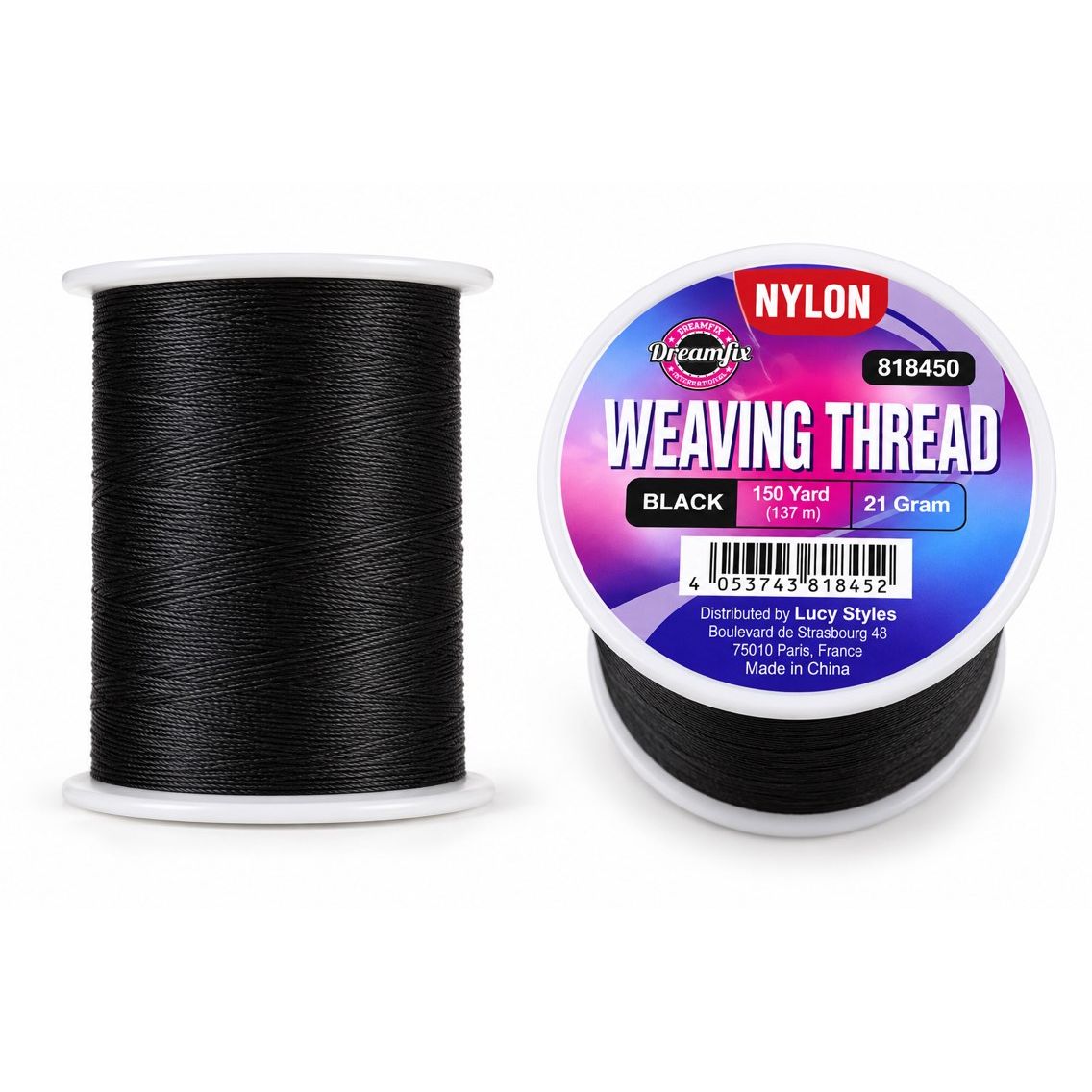 Dreamfix Nylon Weaving Thread Black - gtwtoporld.com