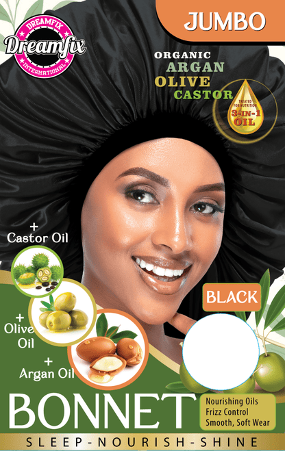Dreamfix Organic Argan Olive Castor Bonnet - gtwtoporld.com
