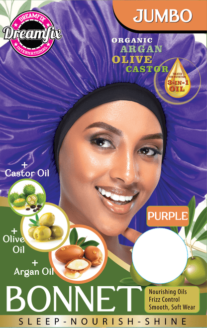 Dreamfix Organic Argan Olive Castor Bonnet - gtwtoporld.com