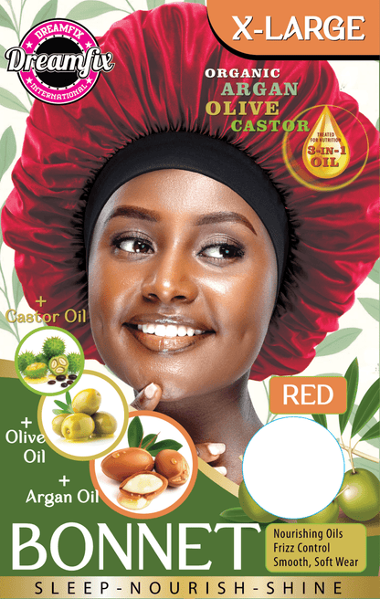 Dreamfix Organic Argan Olive Castor Bonnet - gtwtoporld.com