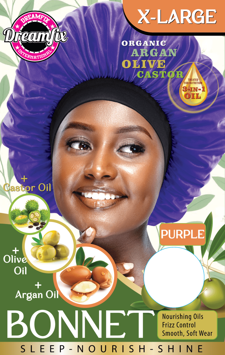 Dreamfix Organic Argan Olive Castor Bonnet - gtwtoporld.com