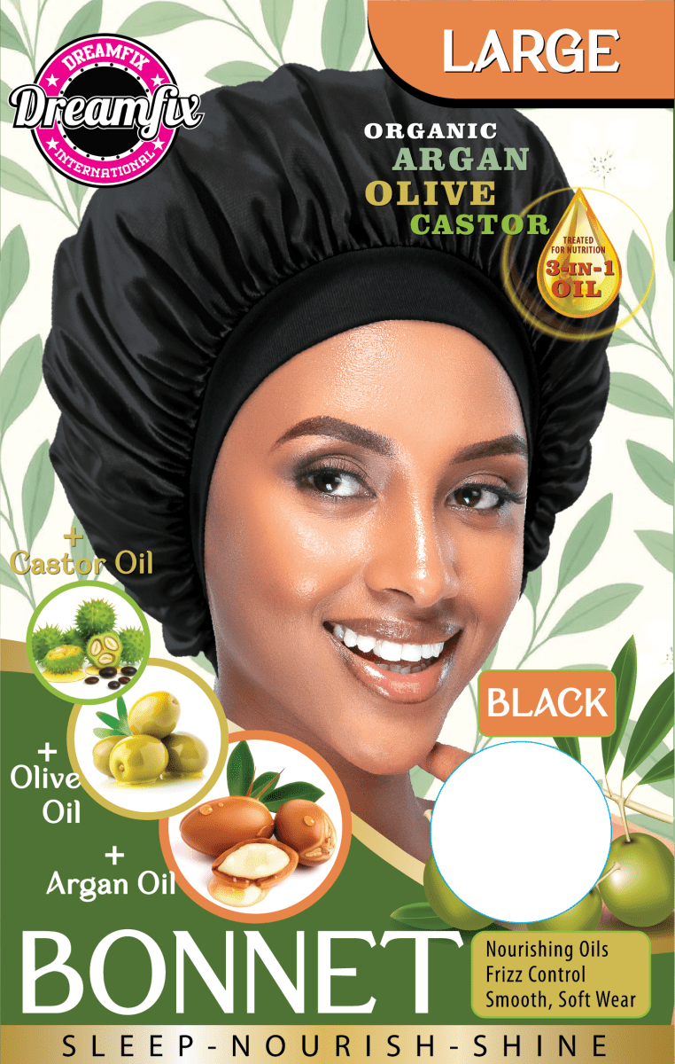 Dreamfix Organic Argan Olive Castor Bonnet - gtwtoporld.com