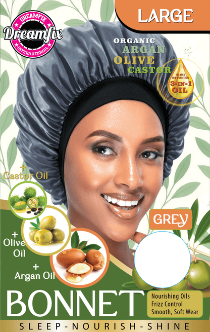 Dreamfix Organic Argan Olive Castor Bonnet - gtwtoporld.com