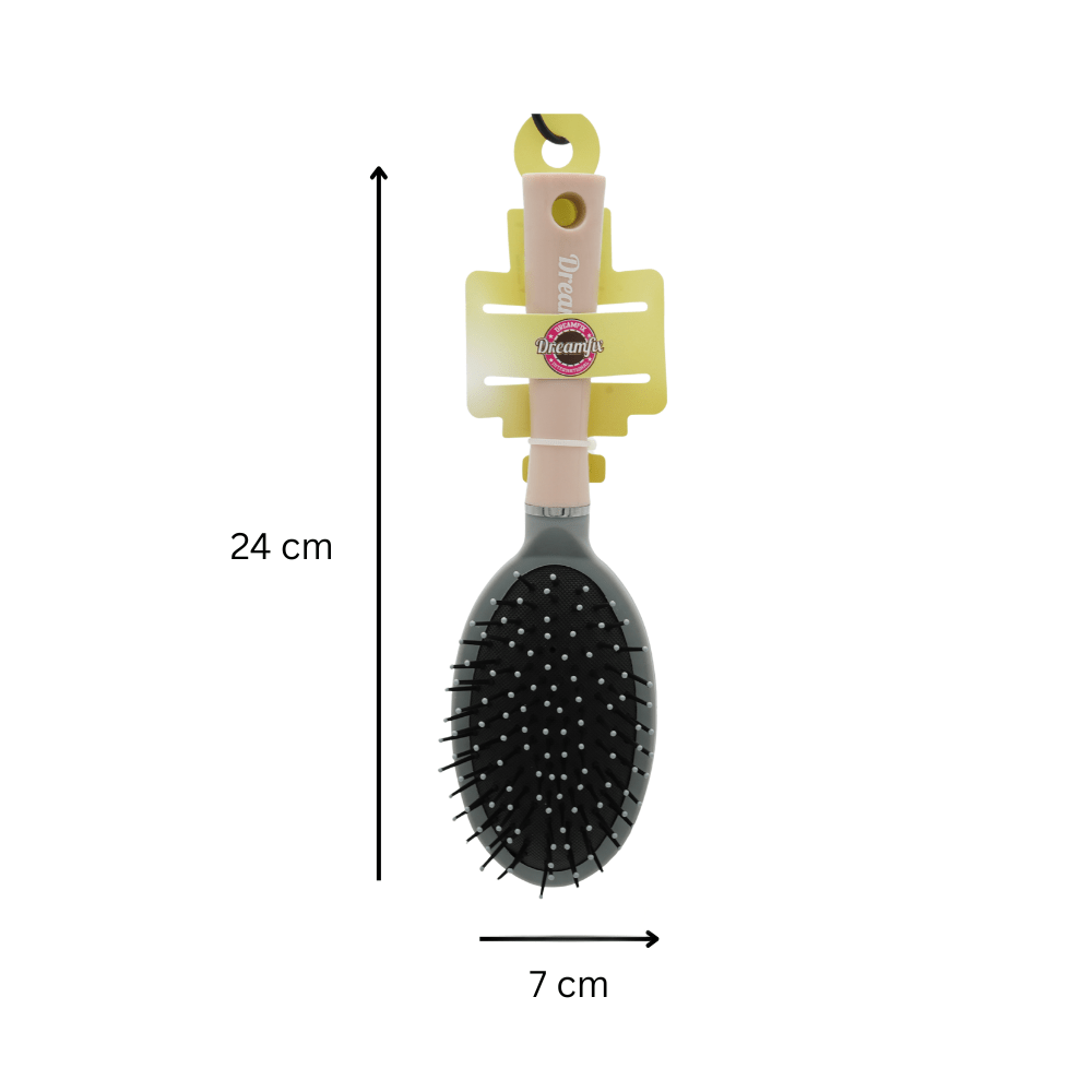 Dreamfix Pink Air Cushion Brush (Oval &amp; Square) - gtwtoporld.com