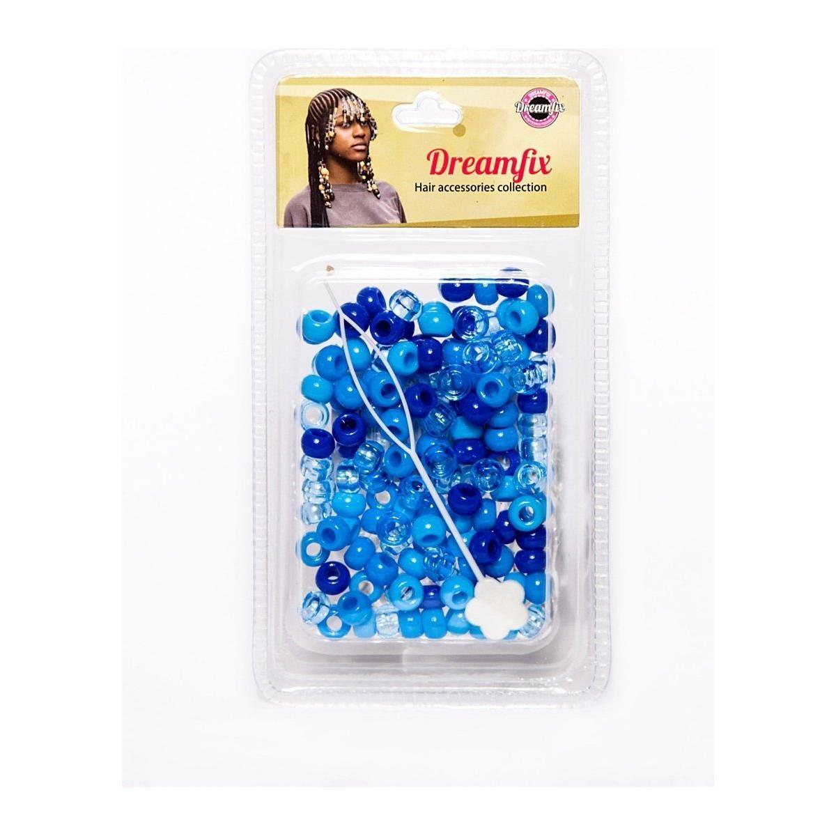 Dreamfix Plastic Hair Beads For Kids Assorted - gtwtoporld.com