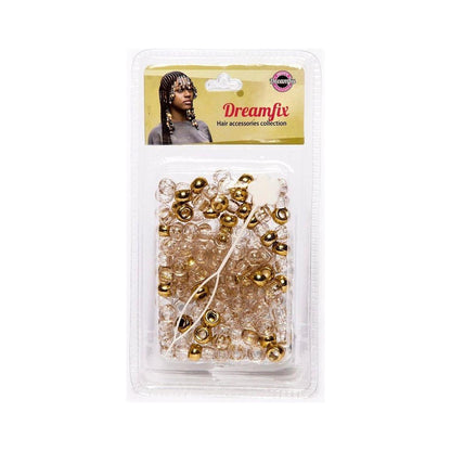 Dreamfix Plastic Hair Beads For Kids Assorted - gtwtoporld.com