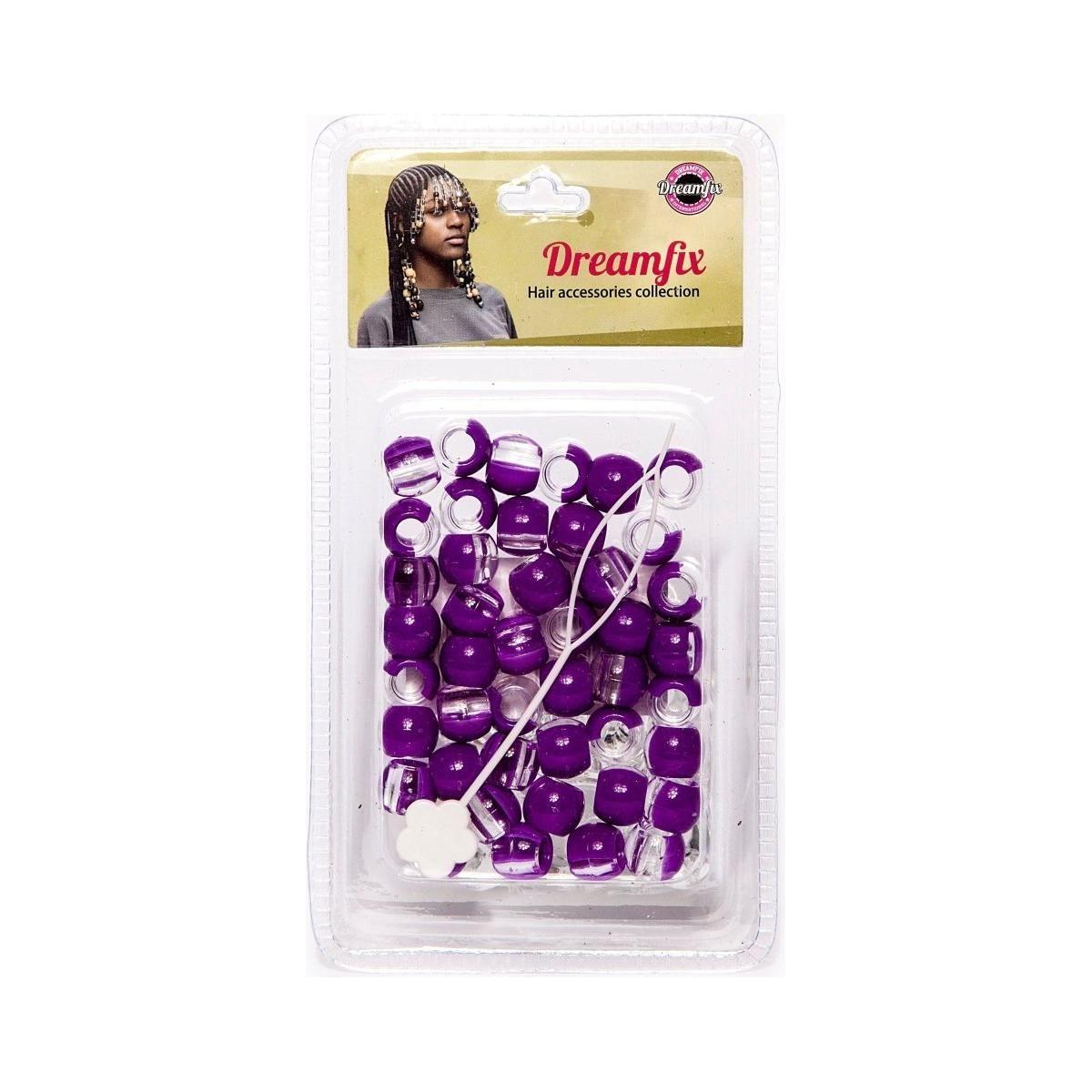 Dreamfix Plastic Hair Beads For Kids Assorted - gtwtoporld.com