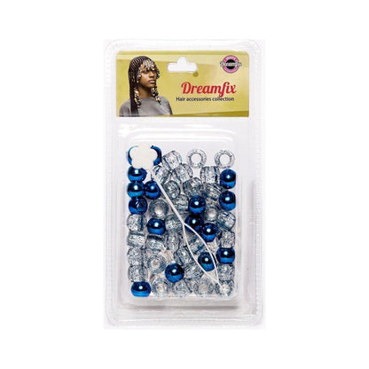 Dreamfix Plastic Hair Beads For Kids Assorted - gtwtoporld.com
