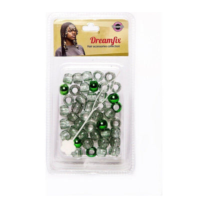 Dreamfix Plastic Hair Beads For Kids Assorted - gtwtoporld.com