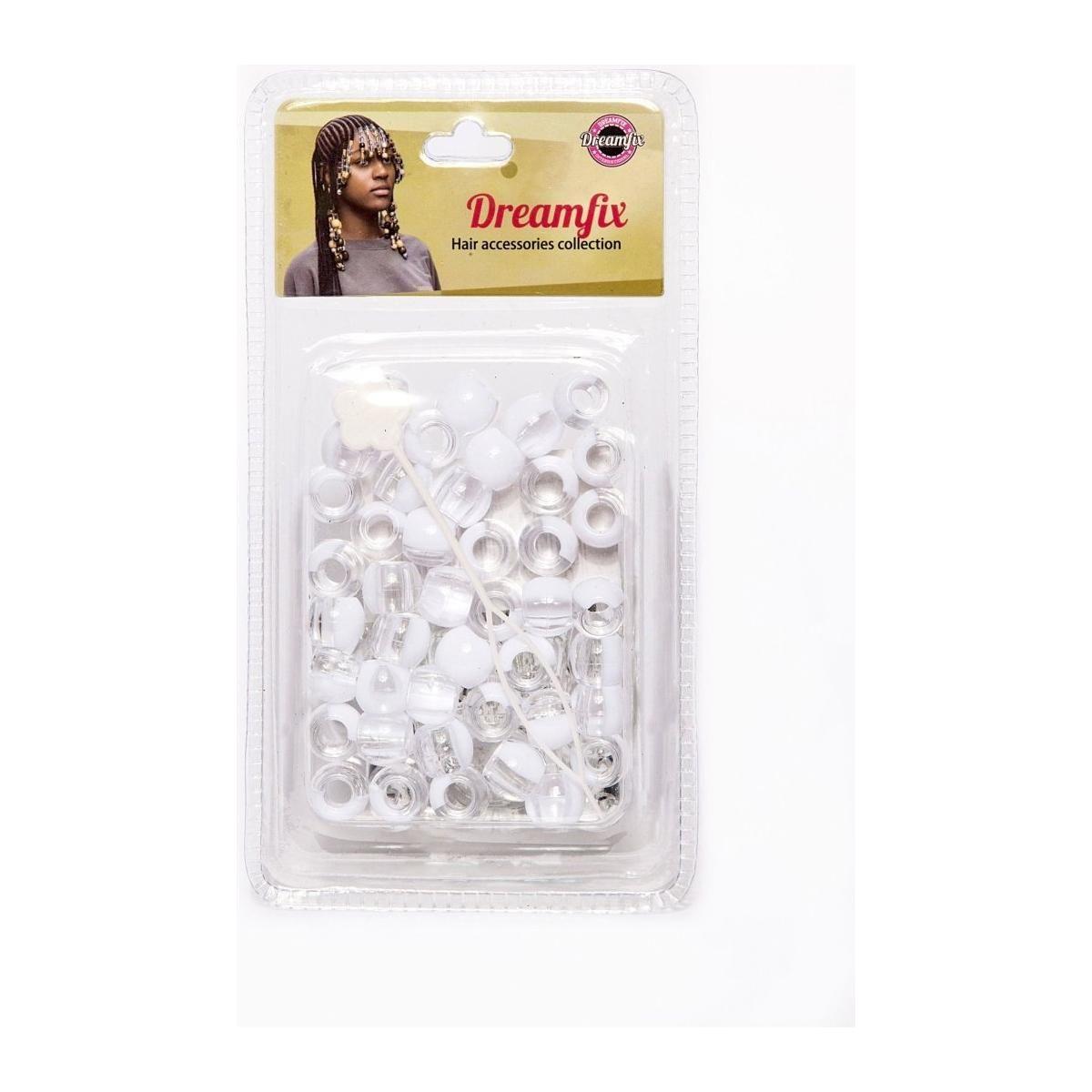 Dreamfix Plastic Hair Beads For Kids Assorted - gtwtoporld.com