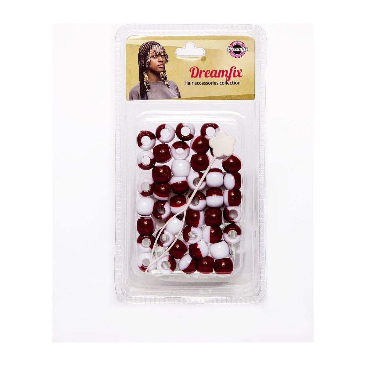 Dreamfix Plastic Hair Beads For Kids Assorted - gtwtoporld.com