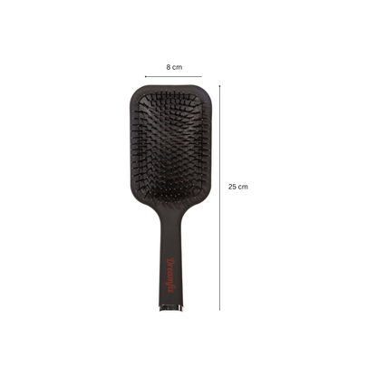 Dreamfix Plastic Paddle Brush Size : 25*8cm - gtwtoporld.com