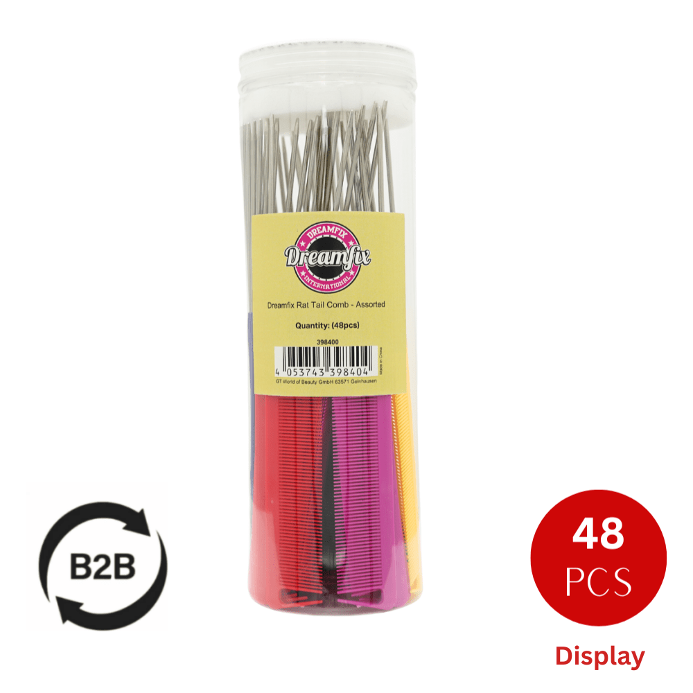 Dreamfix Rat Tail Comb (Assorted) - gtwtoporld.com