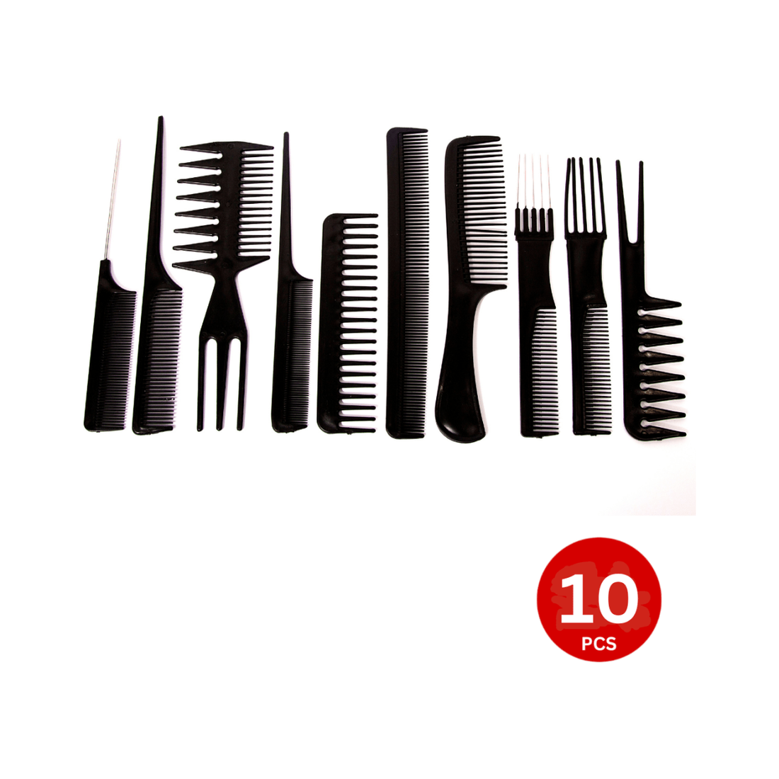 Dreamfix Rat Tail Comb Set 10pcs - gtwtoporld.com