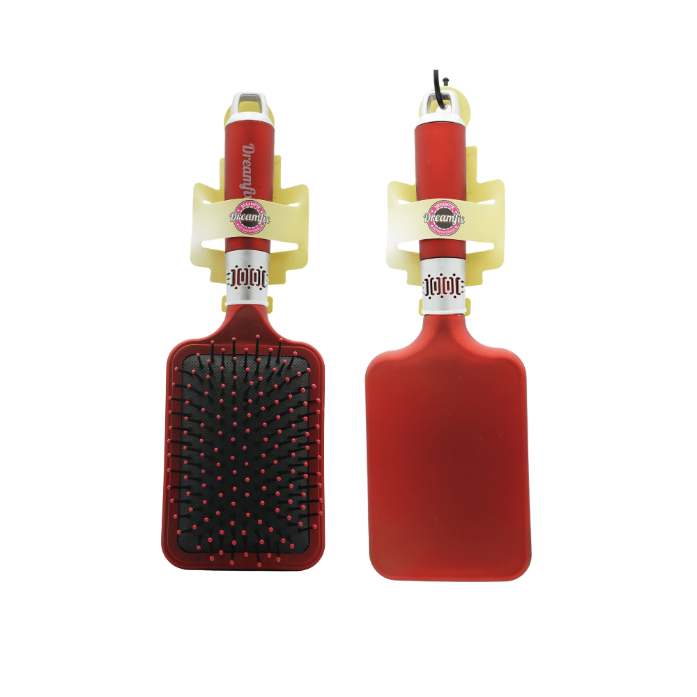 Dreamfix Red Air Cushion Brush (Oval &amp; Square) - gtwtoporld.com