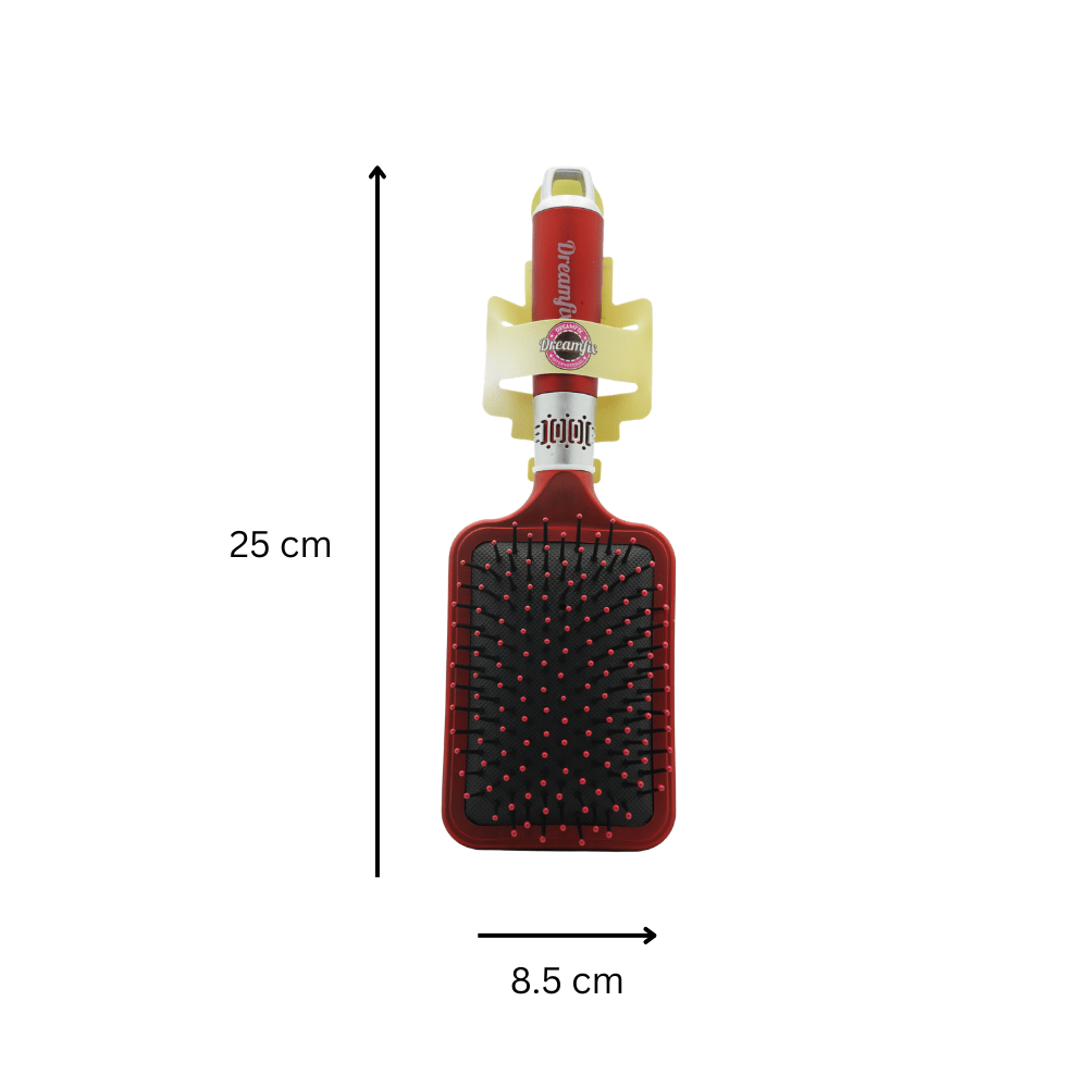Dreamfix Red Air Cushion Brush (Oval &amp; Square) - gtwtoporld.com