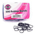Dreamfix Rubber Band 500 Black Jar RB12 - gtwtoporld.com