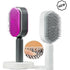 Dreamfix Self Cleaning Hair Detangling and Scalp Massager Brushes White/Purple - gtwtoporld.com