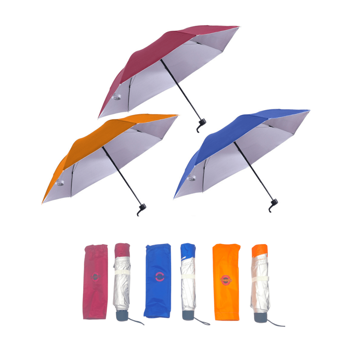 Dreamfix Silver inner umbrella (Assorted) - gtwtoporld.com
