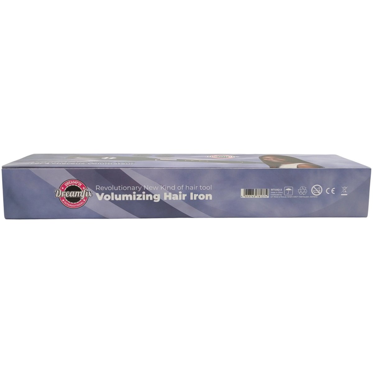 Dreamfix Sleek Ceramic Flat Iron with Digital Control (Black) - gtwtoporld.com