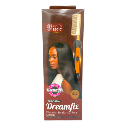 Dreamfix Sparkles Hot Straightening Comb 350g - gtwtoporld.com