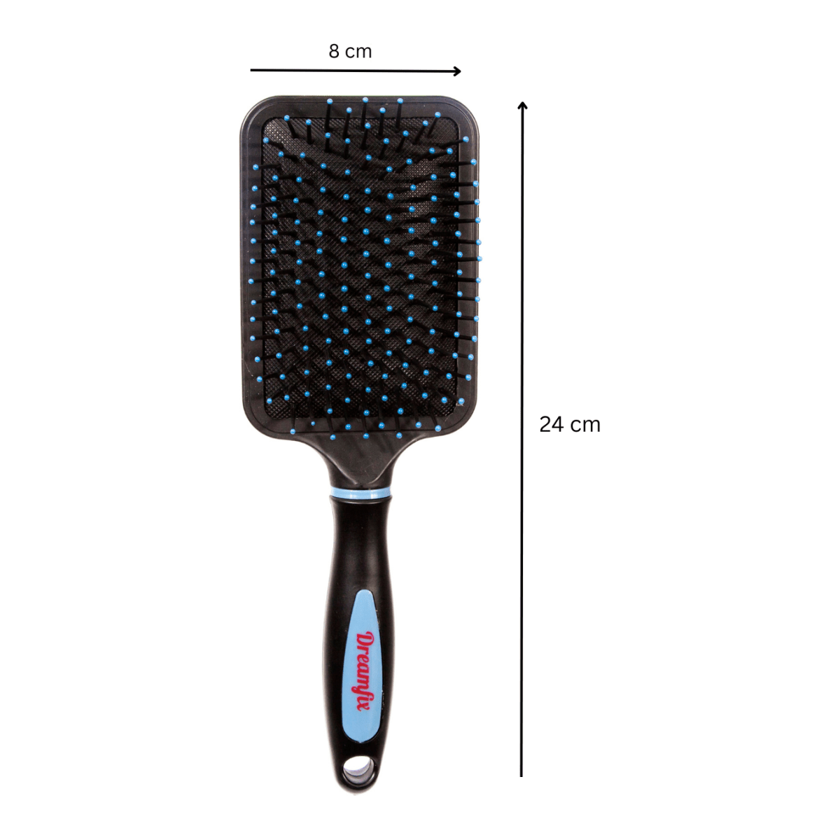 Dreamfix Square Hair Brush Black - gtwtoporld.com